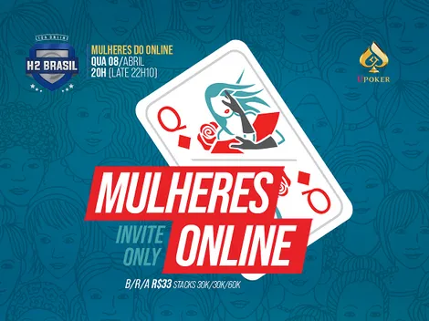 Torneio VIP para mulheres volta às mesas da Liga Online H2 Brasil nesta quarta-feira