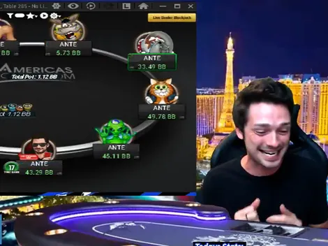 Streamer sofre "slowroll" do software durante all in e leva susto com flop; assista