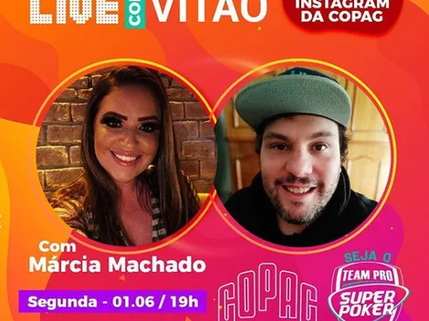 Victor Marques participa hoje de live no Instagram da Copag