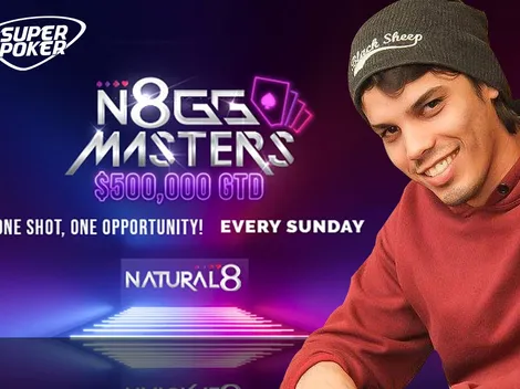 Ricardo Nascimento lidera o ranking da N8GGMasters 2020 no Natural8