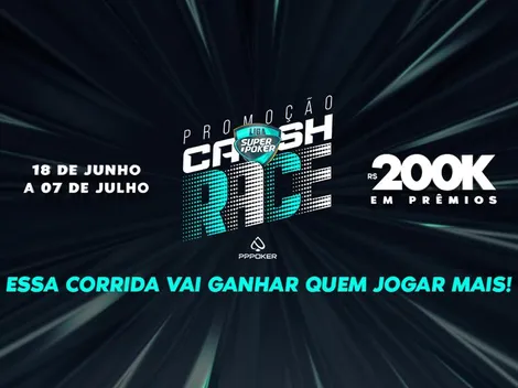 Promoção Cash Race Liga SuperPoker é concluída com sucesso e entrega mais de R$ 200 mil