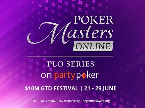 Poker Masters retorna ao partypoker com edição exclusiva de Pot-Limit Omaha e US$ 10 milhões garantidos