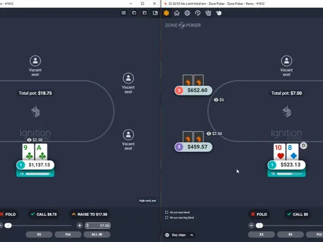 Streamer acerta call de A-high em overbet e puxa grande pote em cash game; o que você faria?