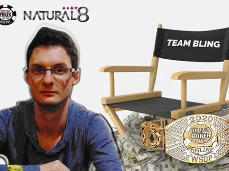 Marcelo Jakovljevic garante vaga no Team Bling do Natural8 após título na WSOP Online