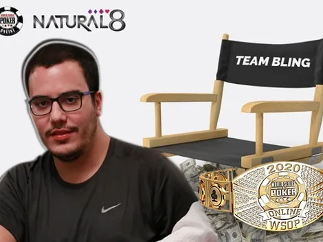 Eduardo Garla é o sexto membro do Team Bling do Natural8 após conquistar bracelete nas mesas do site