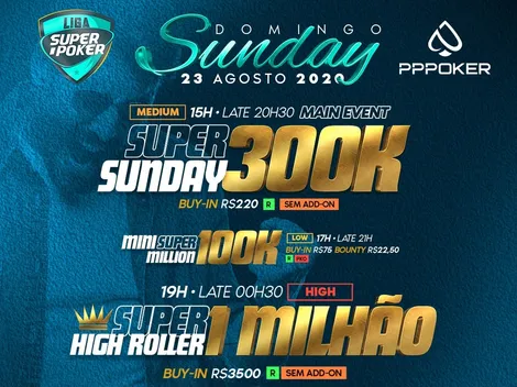 Promoção "Final Table" será realizada pela Liga SuperPoker neste domingo; ganhador poderá levar carro 0km