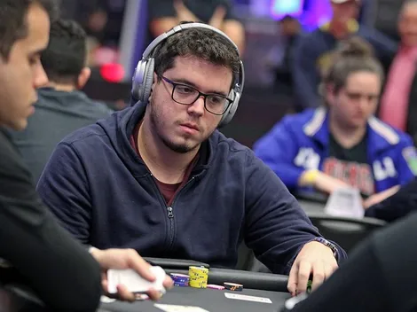 Botteon cresce com river salvador e flip contra Diego Falcone na WSOP