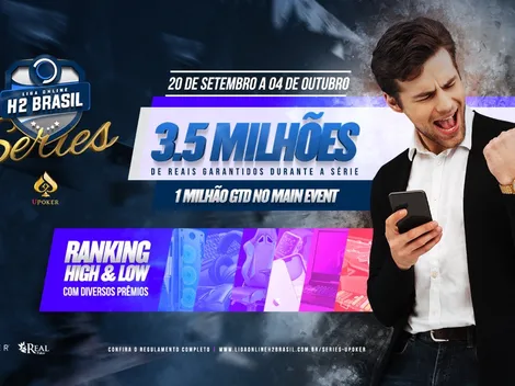 Liga Online H2 Brasil realiza H2 Series e distribuirá R$ 40 mil em dois rankings