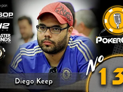 Diego Cardoso, o "diegokeep", é o convidado do 133º episódio do Pokercast