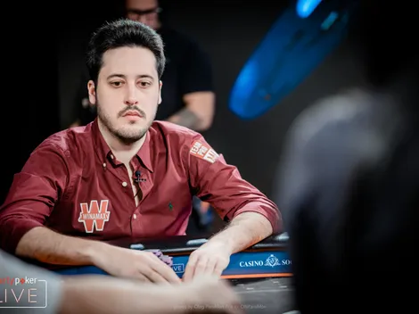 Adrian Mateos lidera estrelada mesa final do Super High Roller do Caribbean Poker Party