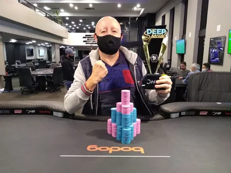 Renato Puertas é campeão do Special Deep 30K do H2 Club São Paulo