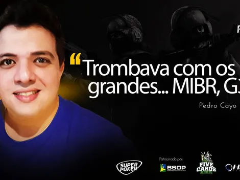 Counter Strike e duelo com MIBR e G3X: o início de Pedro Cayo