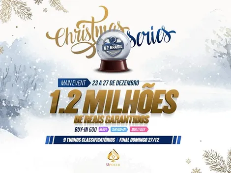 Main Event da Christmas Series entregará mais de R$ 1,2 milhão; confira