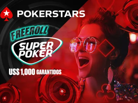 É hoje! Não perca o Freeroll SuperPoker no PokerStars com US$ 1.000 garantidos