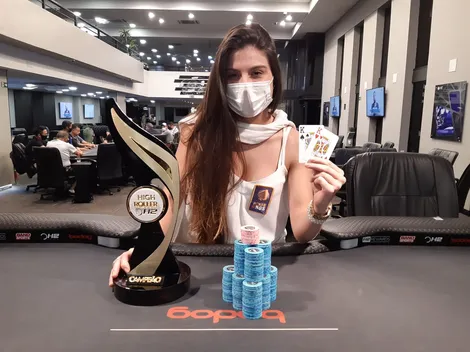 Andressa Lincoln vence o High Roller do H2 Club São Paulo