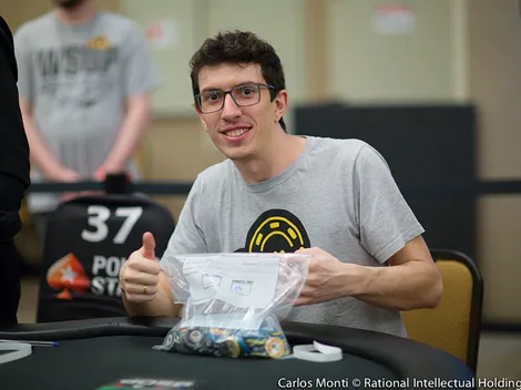 Cleison Pereira dá call esperançoso de 84s e fatura all in triplo no BSOP Online