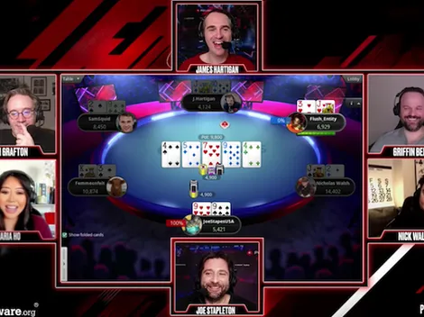 Comentaristas do PokerStars se enfrentam em torneio beneficente; assista