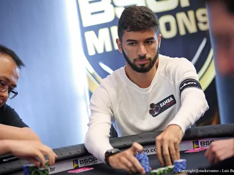 Bernardo Soares está na mesa final do Main Event Medium do SCOOP