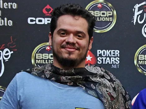 Fernando Neri é pódio e leva forra da carreira no Main Event Low do SCOOP