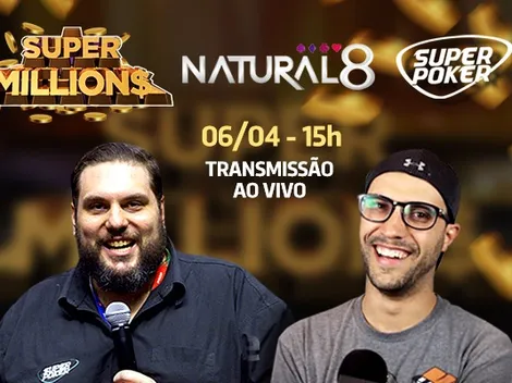 FT do Super MILLION$ com Pedro Garagnani terá transmissão do SuperPoker nesta terça