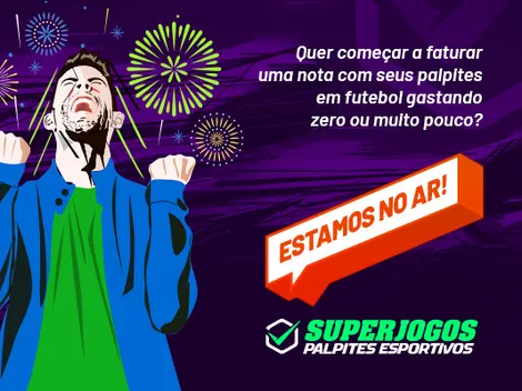 Superjogos Palpites Esportivos está no ar! Conheça a plataforma e participe