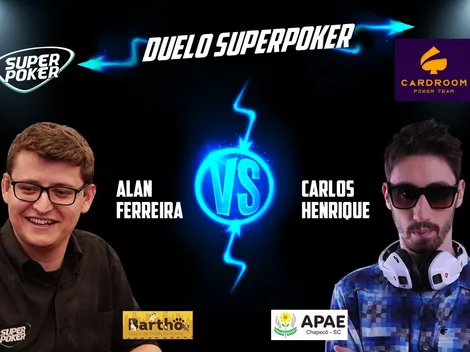 Alan Ferreira e Carlos Henrique fazem o quarto Duelo SuperPoker