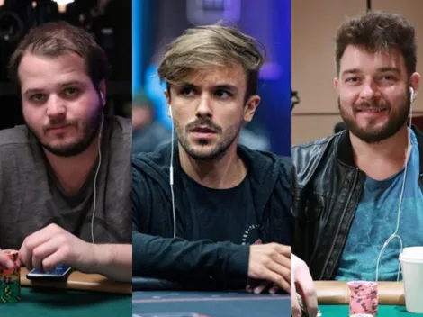 Luciano Hollanda, Yuri Martins e Fabiano Kovalski estão na FT do WPT Online