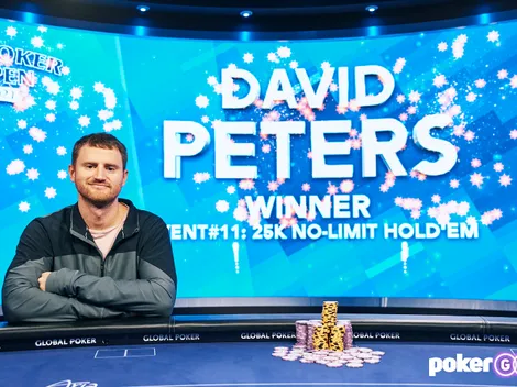 Três títulos e mais de US$ 830 mil em 5 dias: David Peters domina US Poker Open