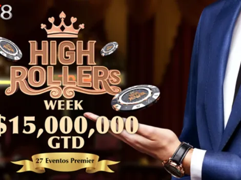 Natural8 realizará High Rollers Week com Super MILLION$ de Aniversário