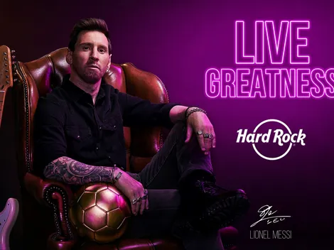 Hard Rock anuncia Lionel Messi como embaixador em acordo de cinco anos