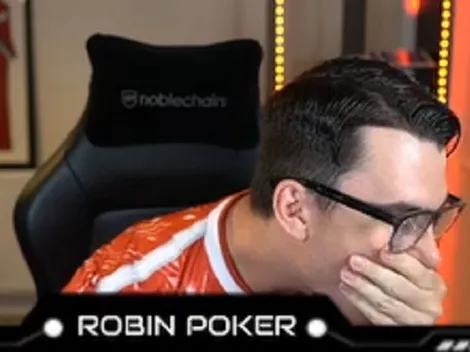 Após 3 semanas de folga, "RobinPoker" ri de showdown e é punido: "Bem vindo"