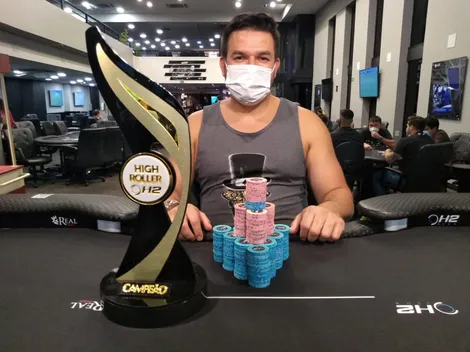 Danilo Dantas crava o High Roller do H2 Club São Paulo