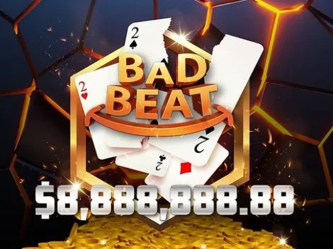 Argentino perde com quadra e aciona bad beat jackpot no Natural8