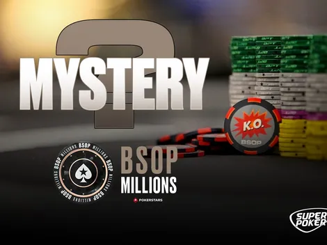 BSOP Millions inova com Mystery K.O., formato que está bombando; entenda