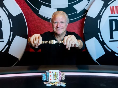 Francês Jean-Luc Adam vence Super Seniors e leva primeiro bracelete na WSOP