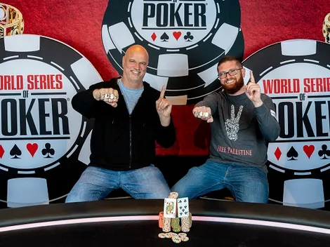 Mike Ruter e Samy Dighlawi cravam Tag Team e são campeões na WSOP pela primeira vez