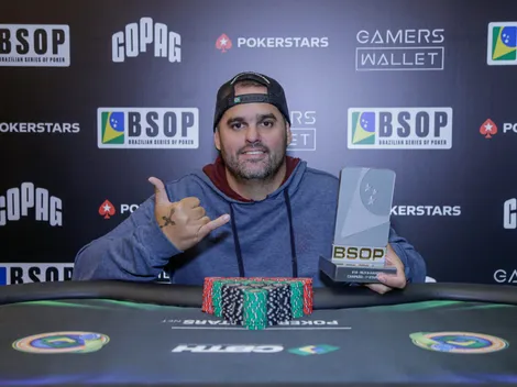 BSOP SP: Rodrigo Gilioti é campeão do 6-Handed em primeiro título na série