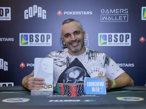 Após trave no 8-Game, Lúcio Antunes vence o PLO Dealers Choice do BSOP SP