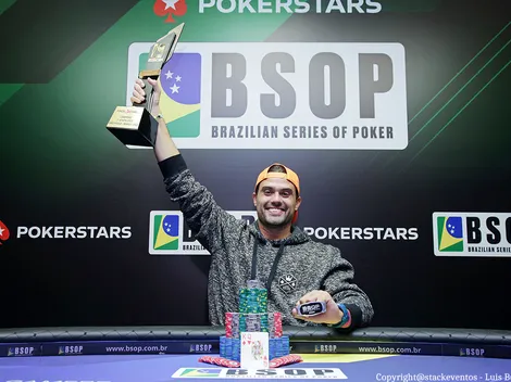 Pedro de Thuin é o grande campeão do Main Event do BSOP São Paulo