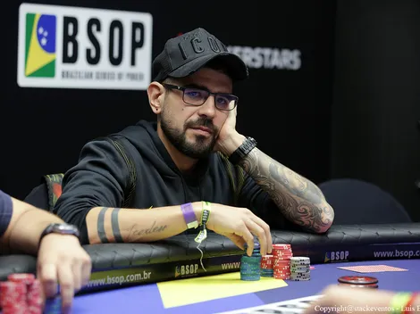 O que você faria? Sebastian Hoyos desvia de AA com fold polêmico no BSOP SP