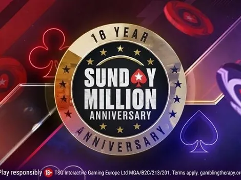 Reentrada inesperada foi momento-chave para título do Sunday Million de Aniversário