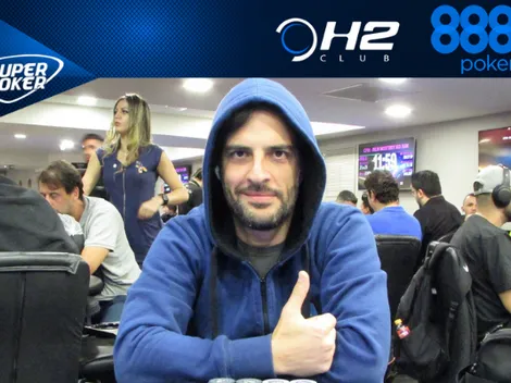 André Tassinari lidera o Dia 1 do Super High Roller do CPH