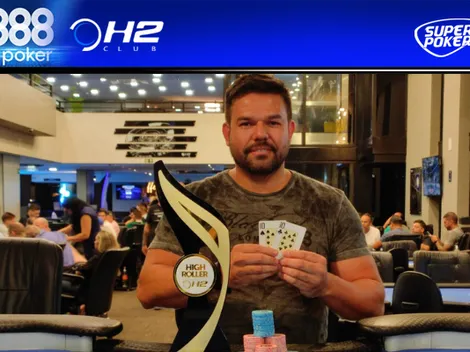 Danilo Dantas é campeão do High Roller do H2 Club São Paulo