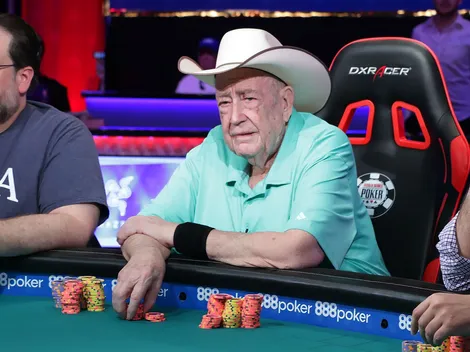 Doyle Brunson leva "bad beat dupla" e tem AA quebrado em pote de US$ 279 mil