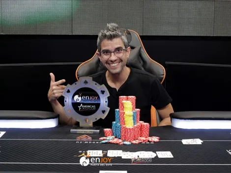 Gustavo Morales vence High Roller do Enjoy Poker Tour e forra pesado