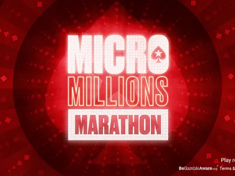 MicroMillions Marathon começa hoje e tem 84 torneios em 4 dias no PokerStars