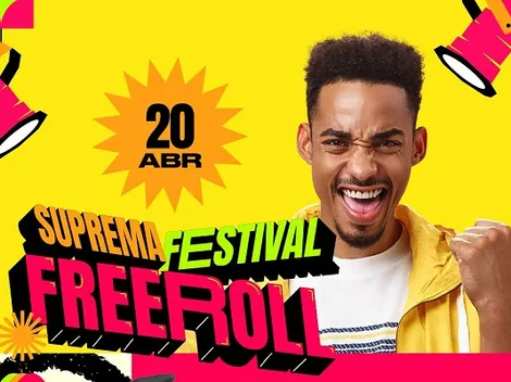 Suprema Festival Freeroll entrega R$ 100 mil em torneios grátis; confira