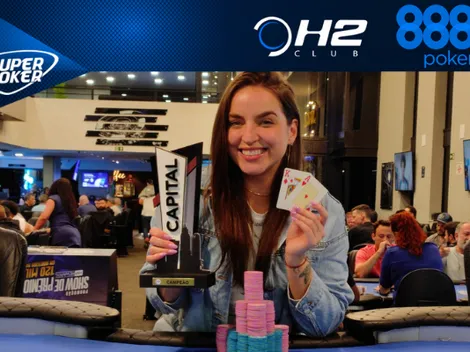 Bruna Unzueta conquista o título do Capital Poker Fest do H2 Club São Paulo