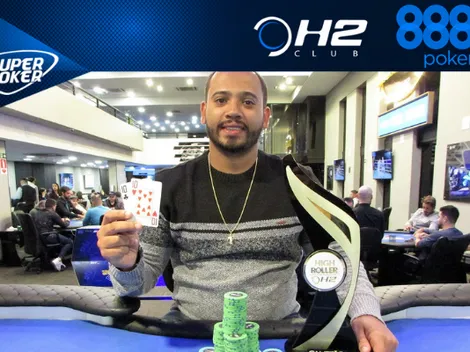 Gerard Henrique vence o Super High Roller do H2 Club São Paulo