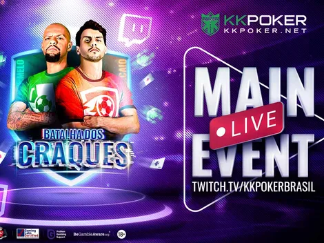 Main Event da Batalha dos Craques terá transmissão e vagas de última hora no KKPoker